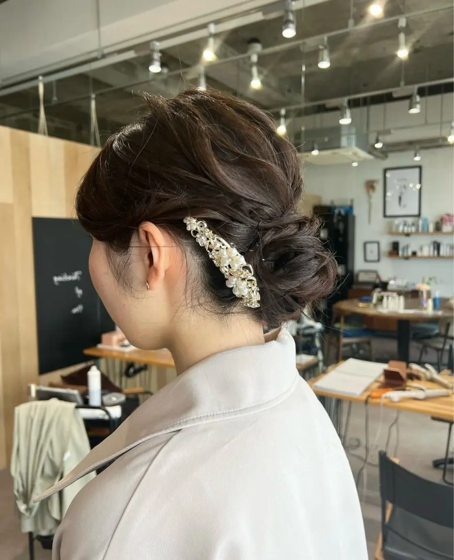 ヘアアレンジ ヘアセット 風元 亜友美のその他イメージ