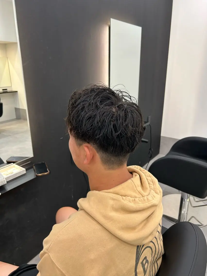 メンズ メンズパーマ 山田 航平のヘアスタイル