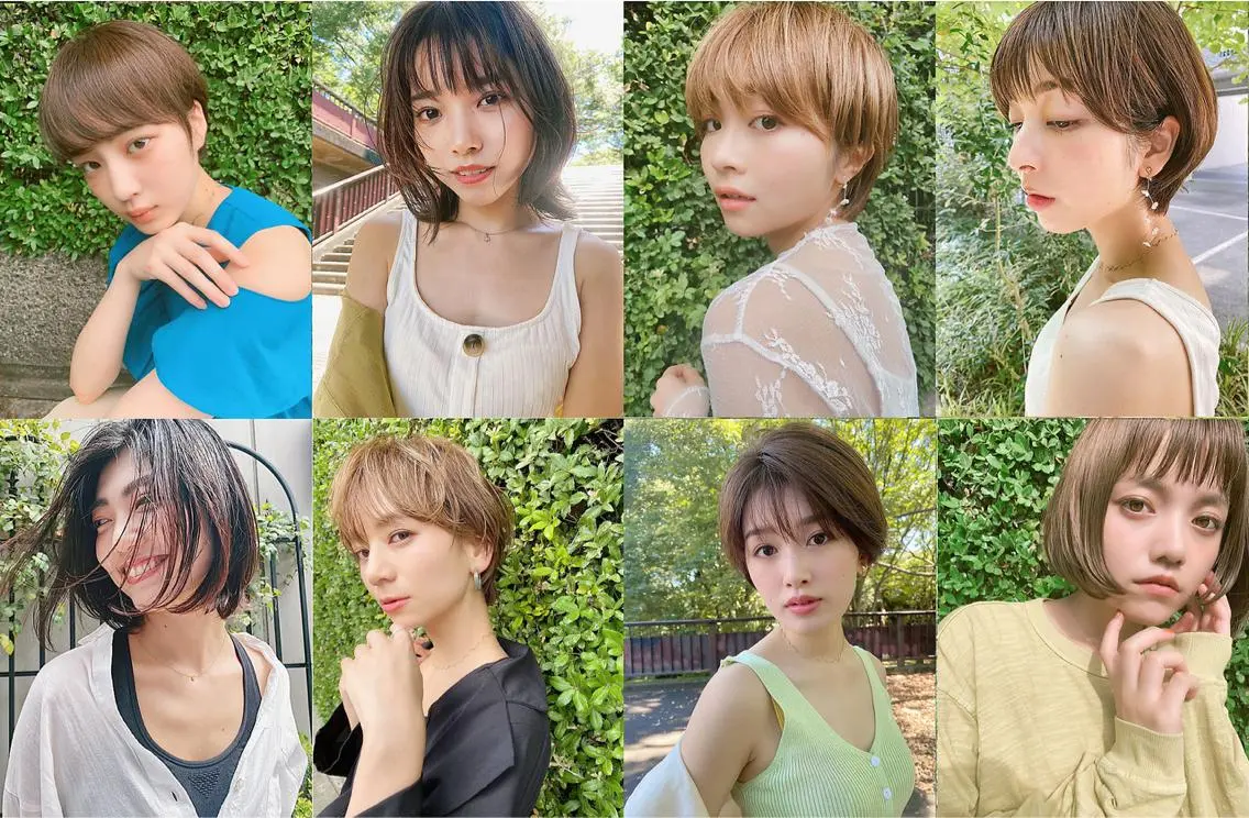 ショート カラー ショートヘア RIYA❤︎ Aujuaソムリエのヘアスタイル