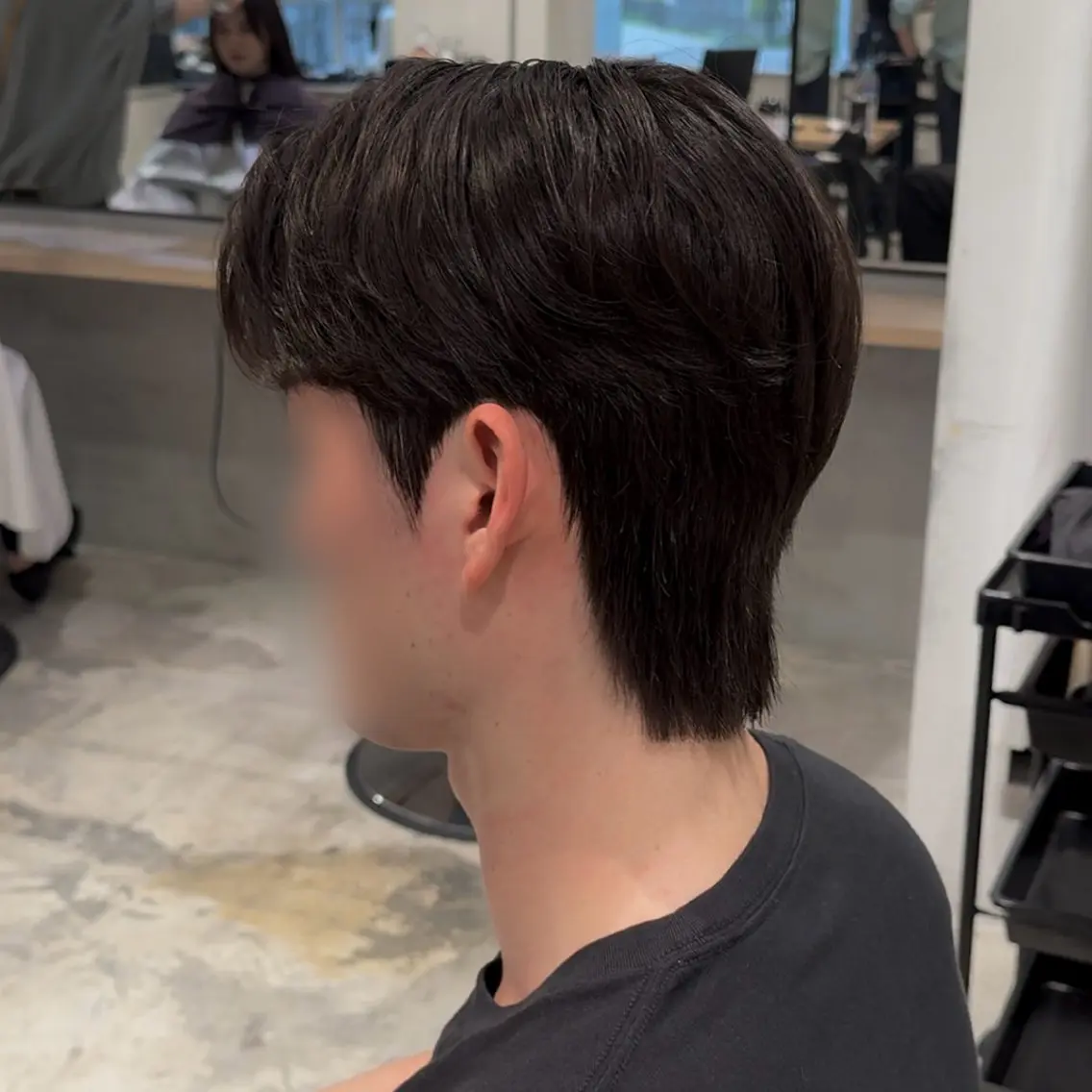 ショート カラー パーマ ヘアアレンジ メンズ カット パーマ 縮毛矯正 ヘアセット パク・ボミン小野リエ 韓国ハーフ🦊のその他イメージ