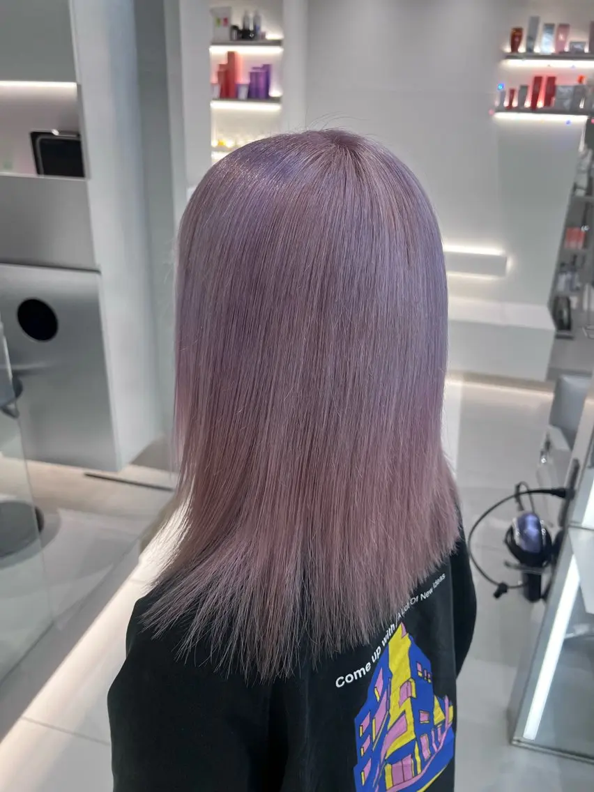 ロング カラー ヘアカラー トリートメント ヘッドスパ 🌈 YUUNA🌈のヘアスタイル