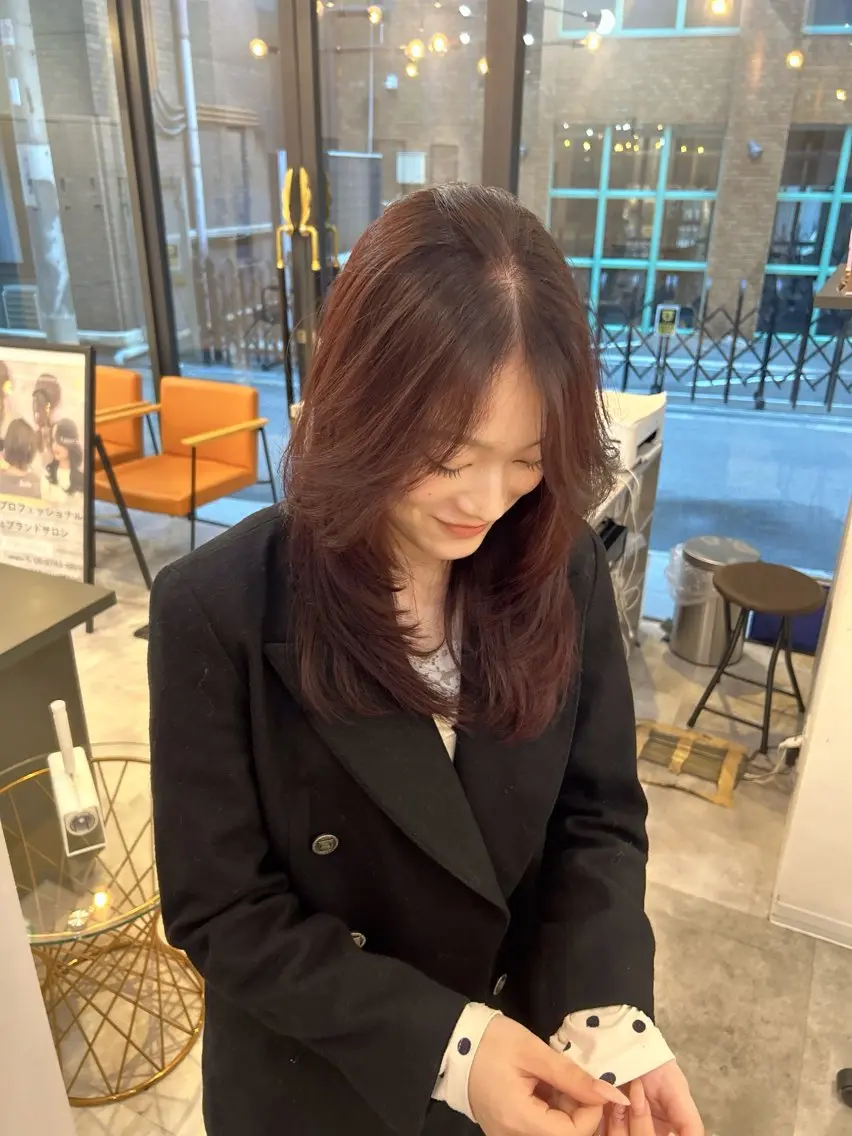 ロング 西山 るいのヘアスタイル