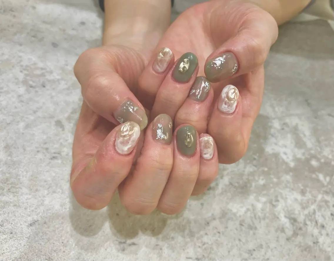 ネイル クリアネイル ニュアンスネイル COCO Nail　光が丘駅近のネイルデザイン