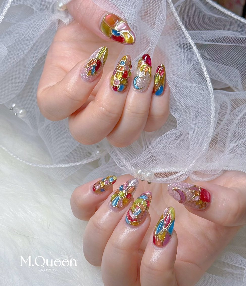 ネイル M.Queenネイル サロン天神今泉店のネイルデザイン