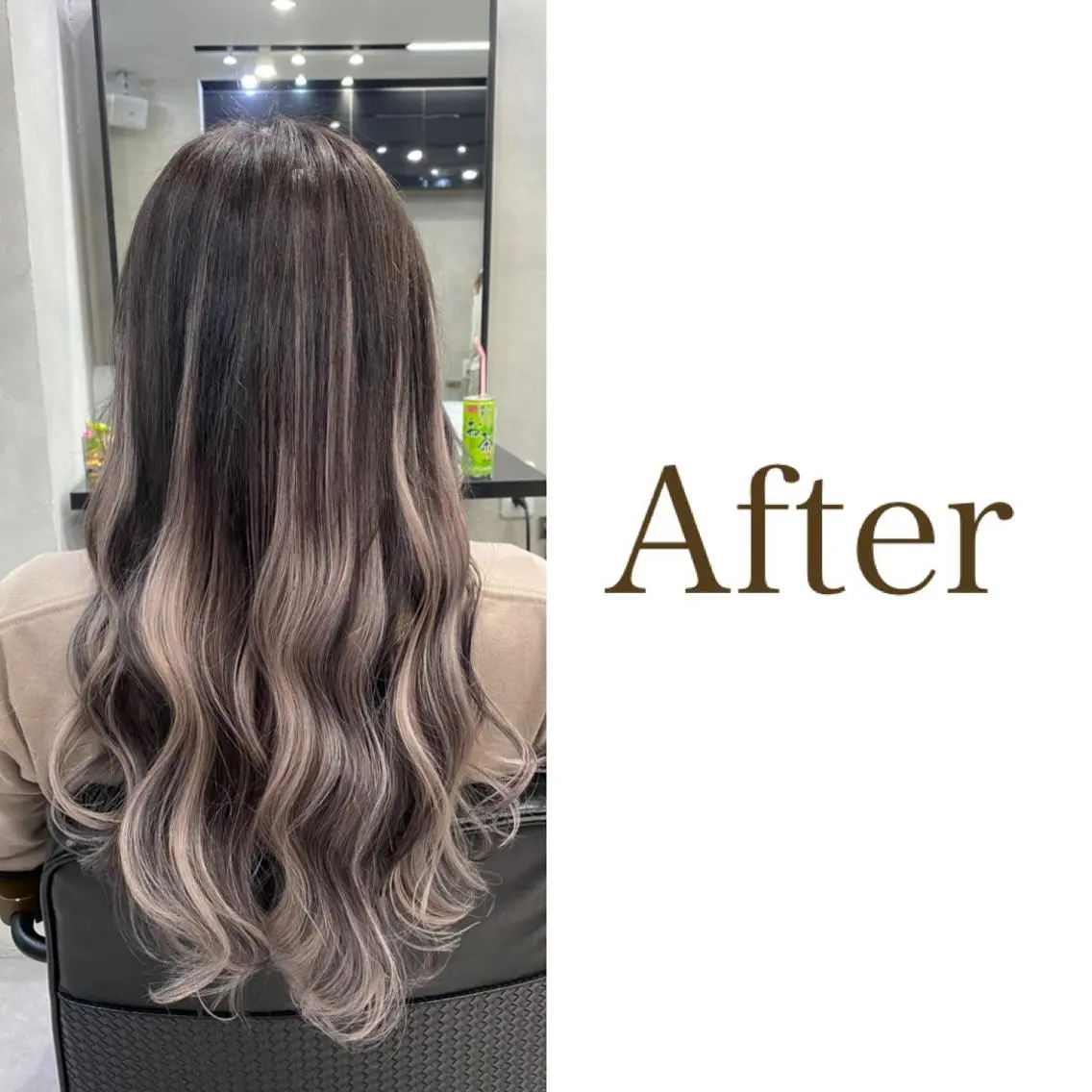 ロング カラー ヘアアレンジ FAAM Tsuneのヘアスタイル