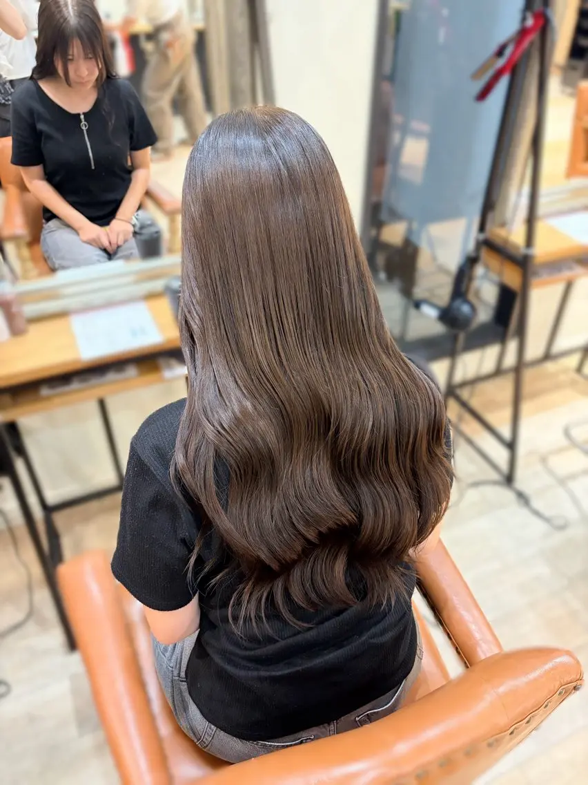 ロング ヘアカラー トリートメント みゆ/ カラーリスト🎀のヘアスタイル