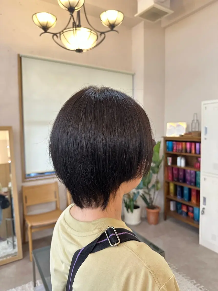 ショート ショートヘア ウルフカット カット ヘアカラー カットモデル募集中 🌟/田中 桜風のヘアスタイル