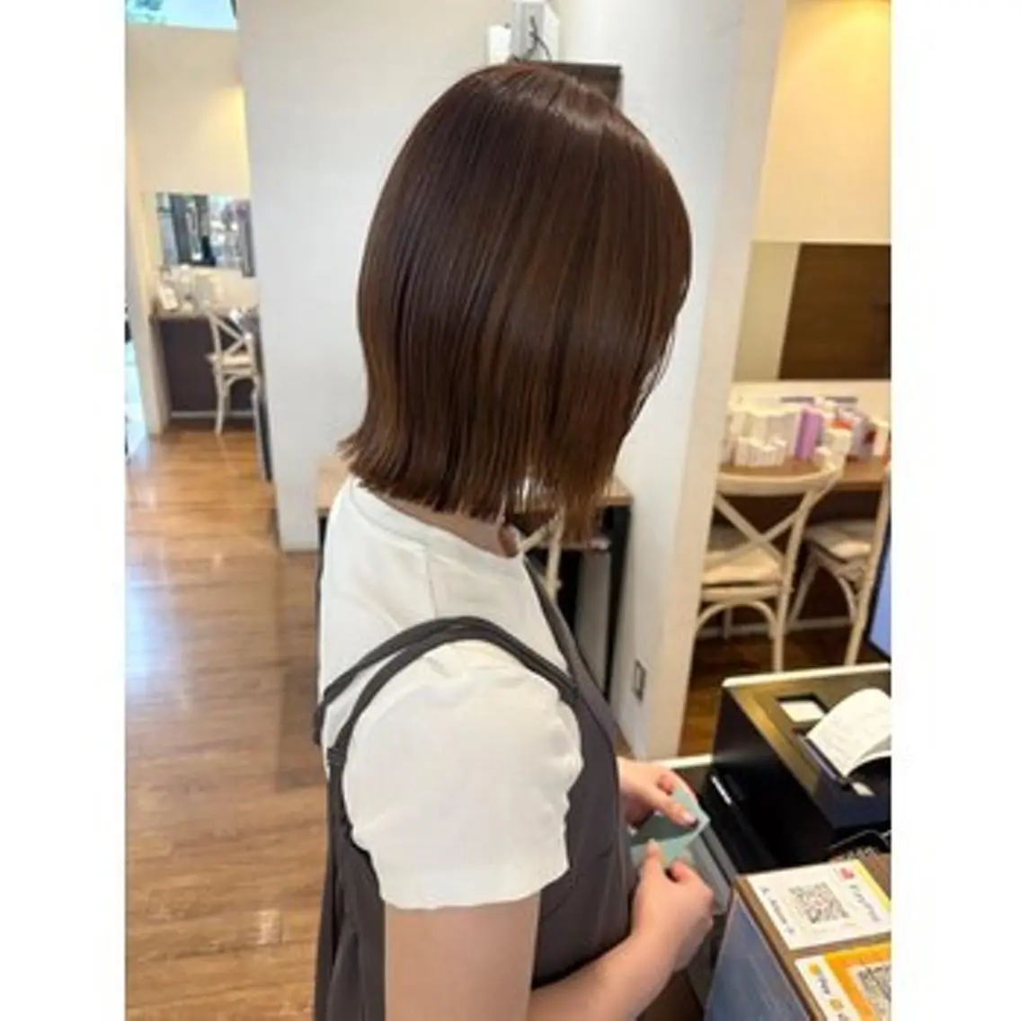 ミディアム カラー BbyC justbeautyのヘアスタイル