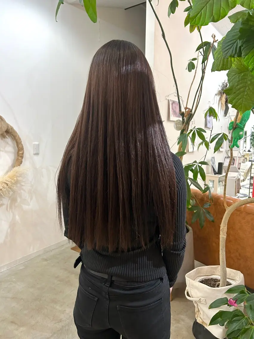 ロング ロング anjii リンのヘアスタイル