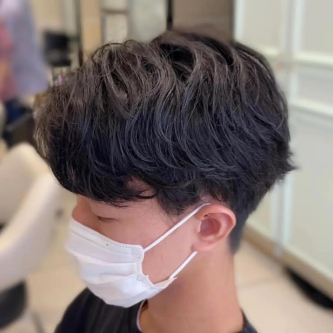 パーマ メンズ カルマパーマ メンズパーマ メンズ縮毛矯正 ♠️店長下平隼人のヘアスタイル