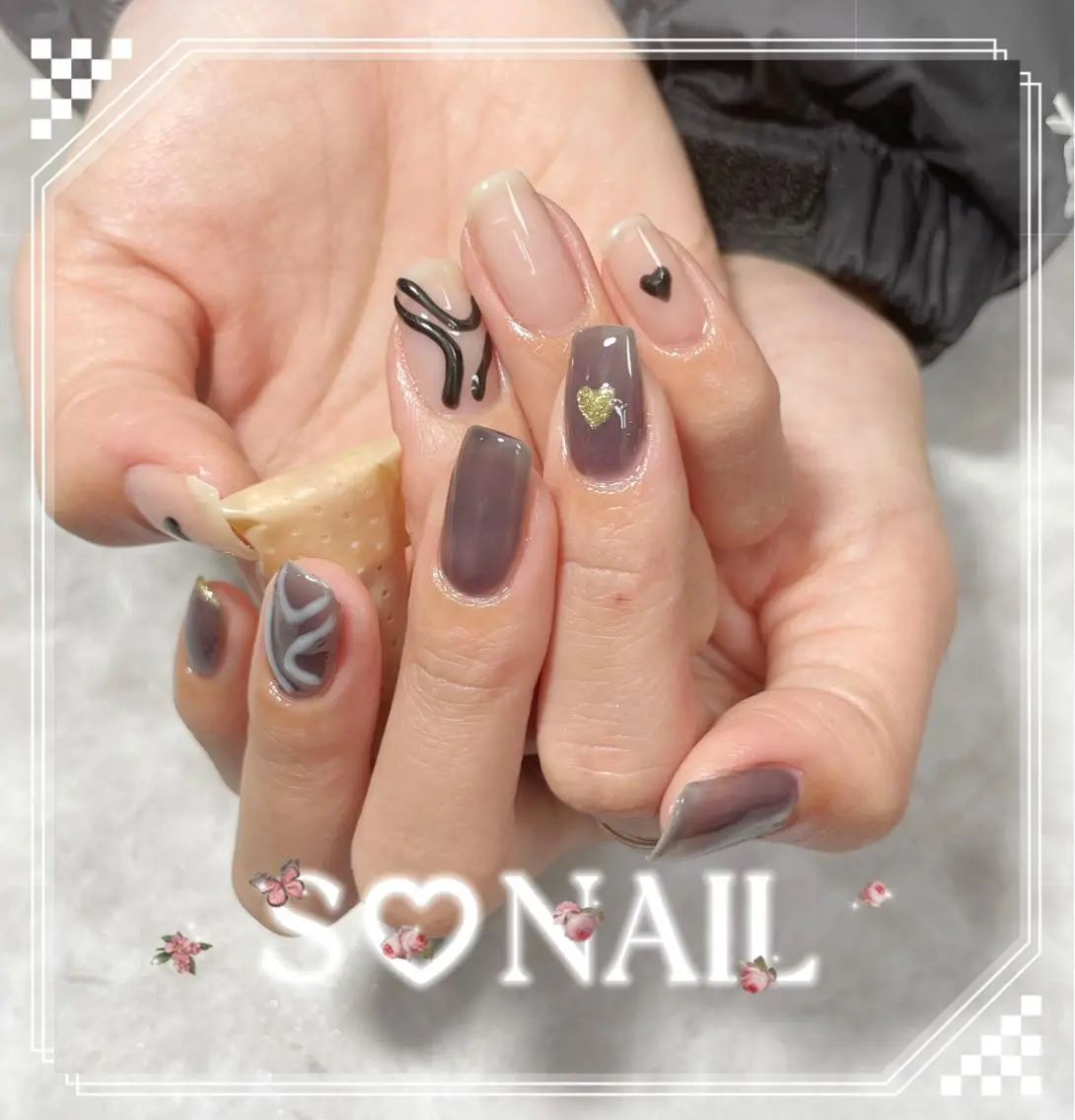 ネイル ハンドネイル S.NAIL Suuのネイルデザイン