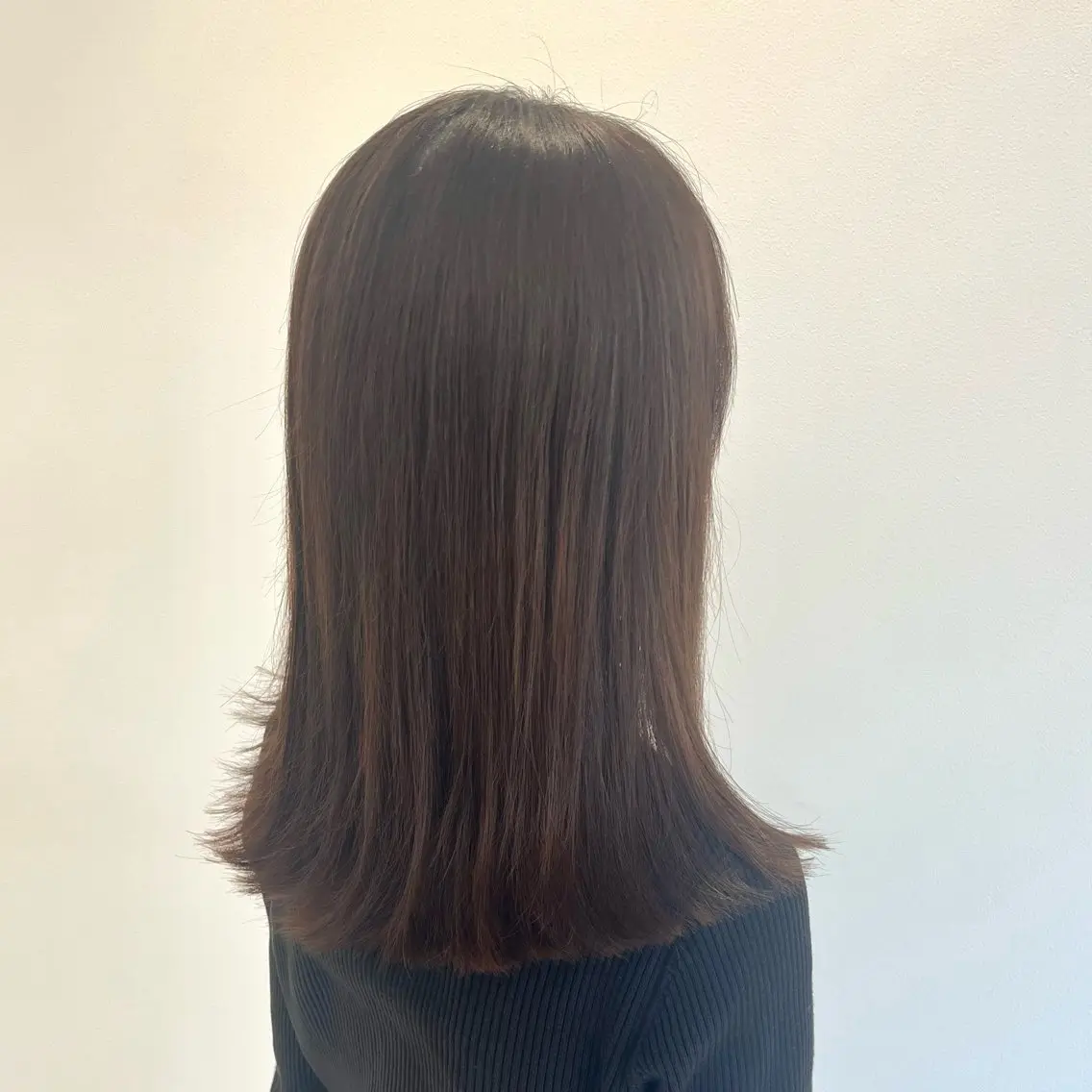 セミロング 加美山 芽衣のヘアスタイル