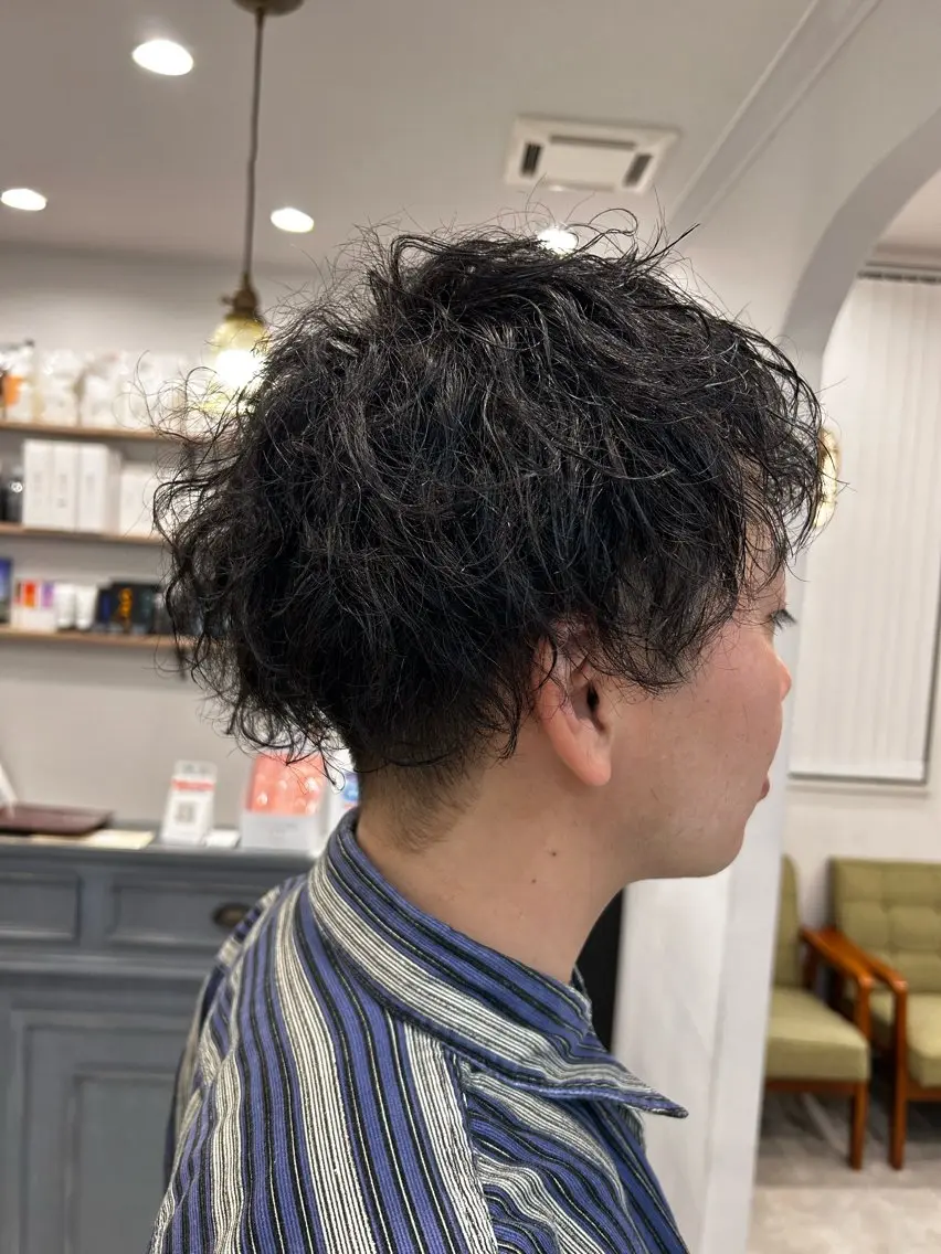 パーマ 西郷 友菜のヘアスタイル
