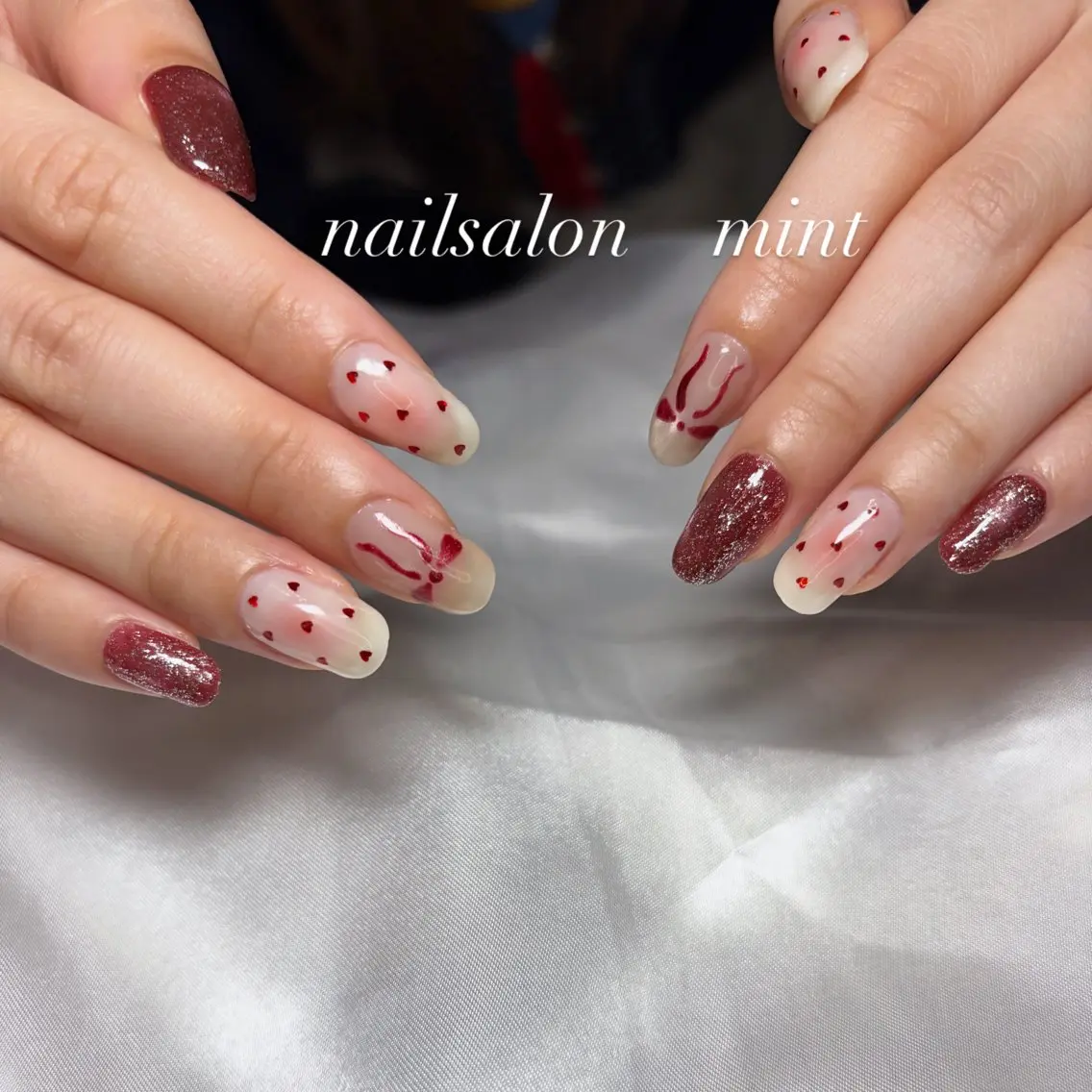 ネイル 持ち込み nailsalon mintのネイルデザイン