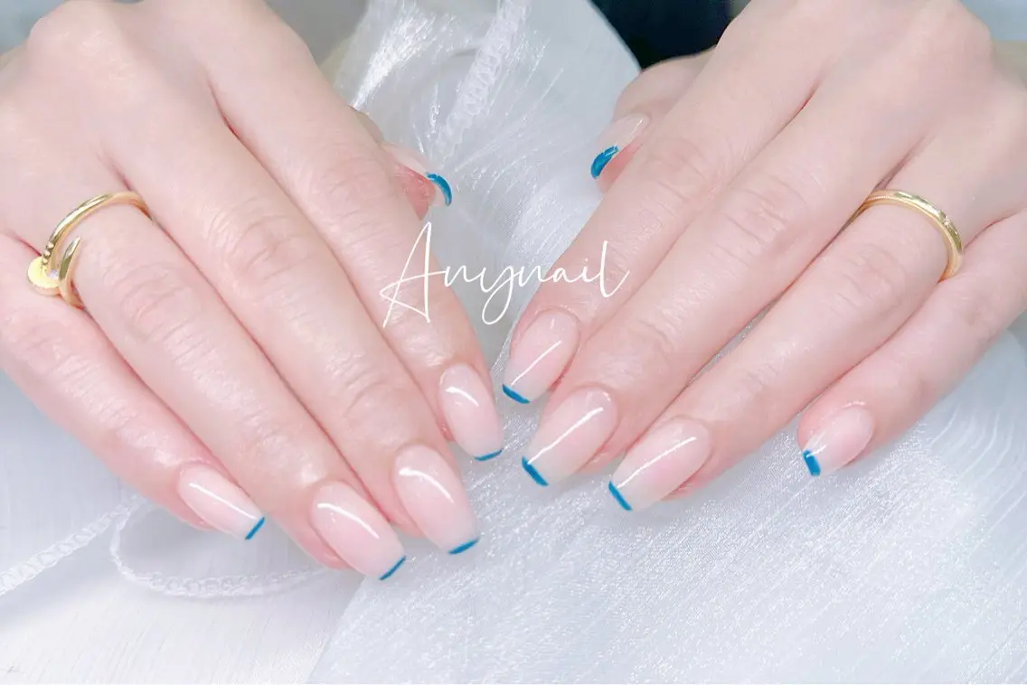 ネイル アートネイル フレンチネイル Any nail新大久保店のネイルデザイン
