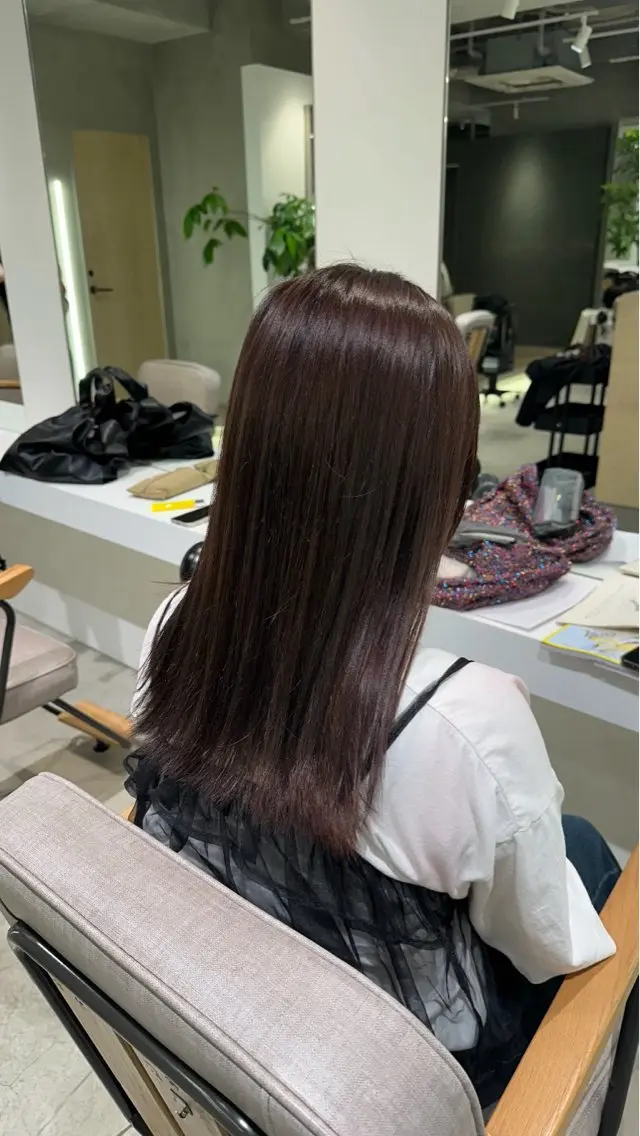 ロング カラー ヘアカラー 新屋敷 拓大のヘアスタイル