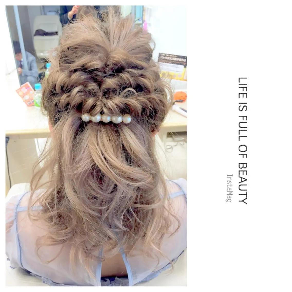 ミディアム セミロング ロング ヘアアレンジ Lyhair🦊🎀 AKIのヘアスタイル