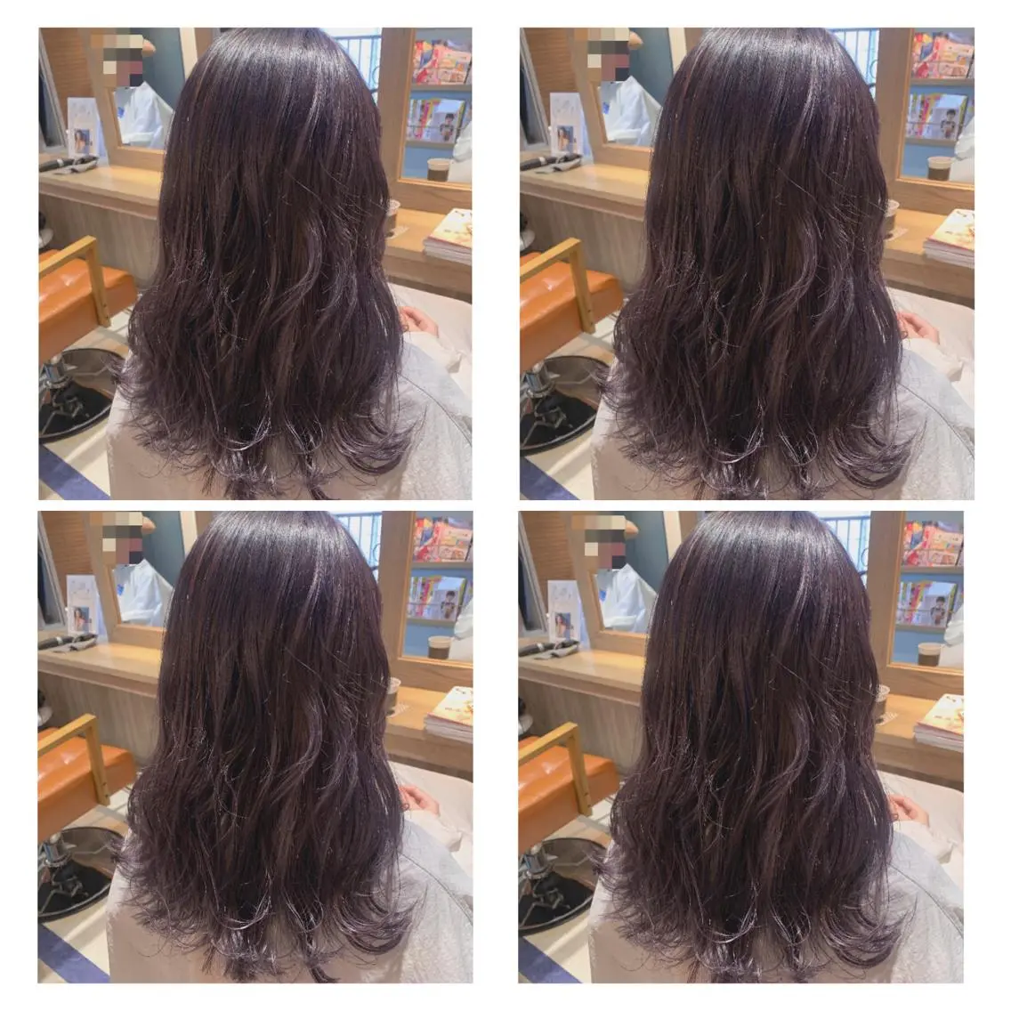 カラー ダブルカラー ラベンダーカラー レイヤーカット×髪質 改善💎HARUKAのヘアスタイル