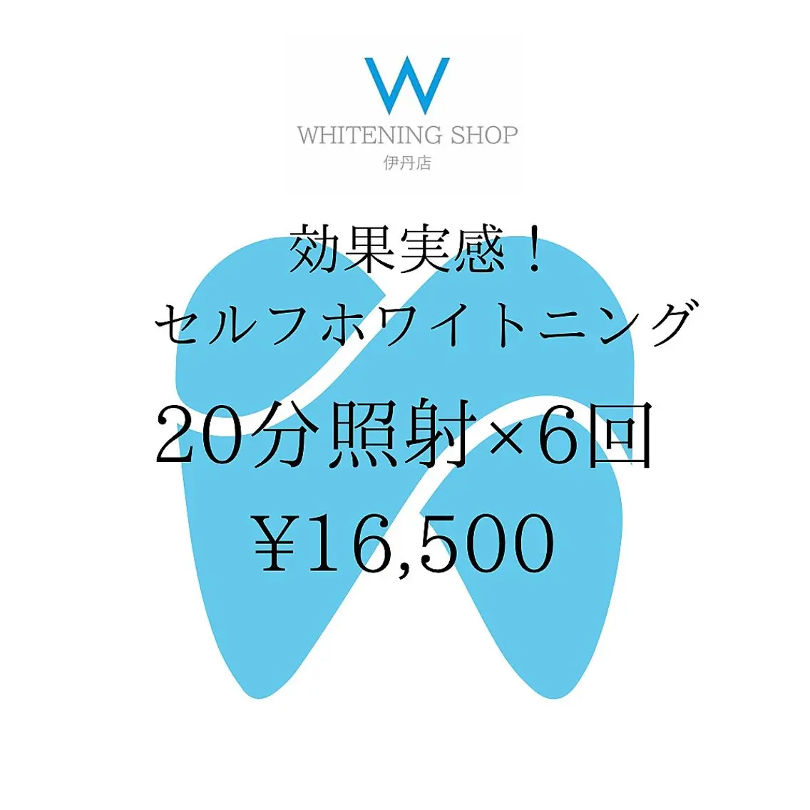 【6回コース】20分×6回照射  ¥16500の写真