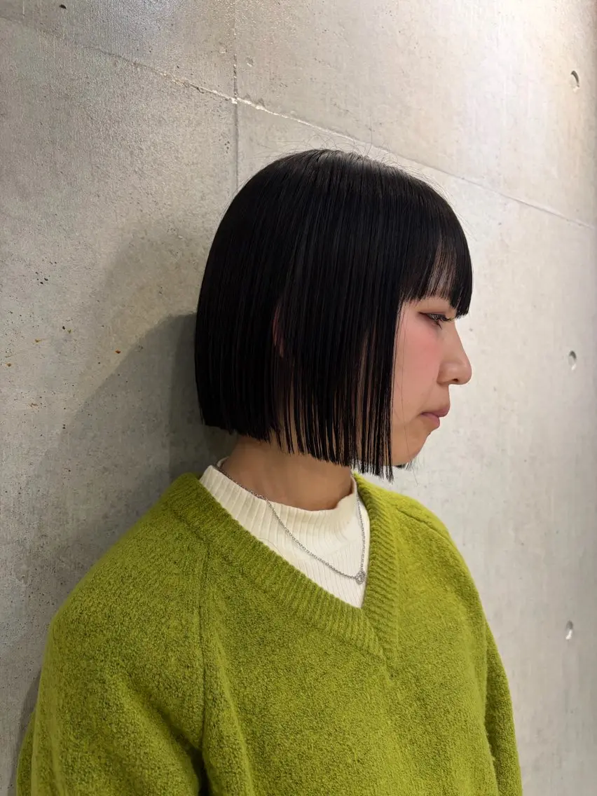 ショート カラー ヘアアレンジ カット ヘアカラー トリートメント ボブ艶モテカラー🫧 カリンのヘアスタイル