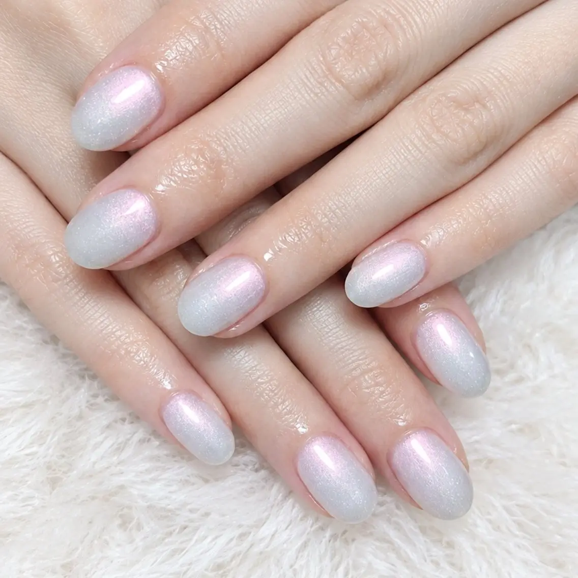 ネイル ピンク ハンドネイル WB,nail 🤍 KOKORO のネイルデザイン