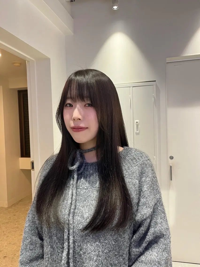 サラ艶✨️縮毛矯正 + 2step trの写真