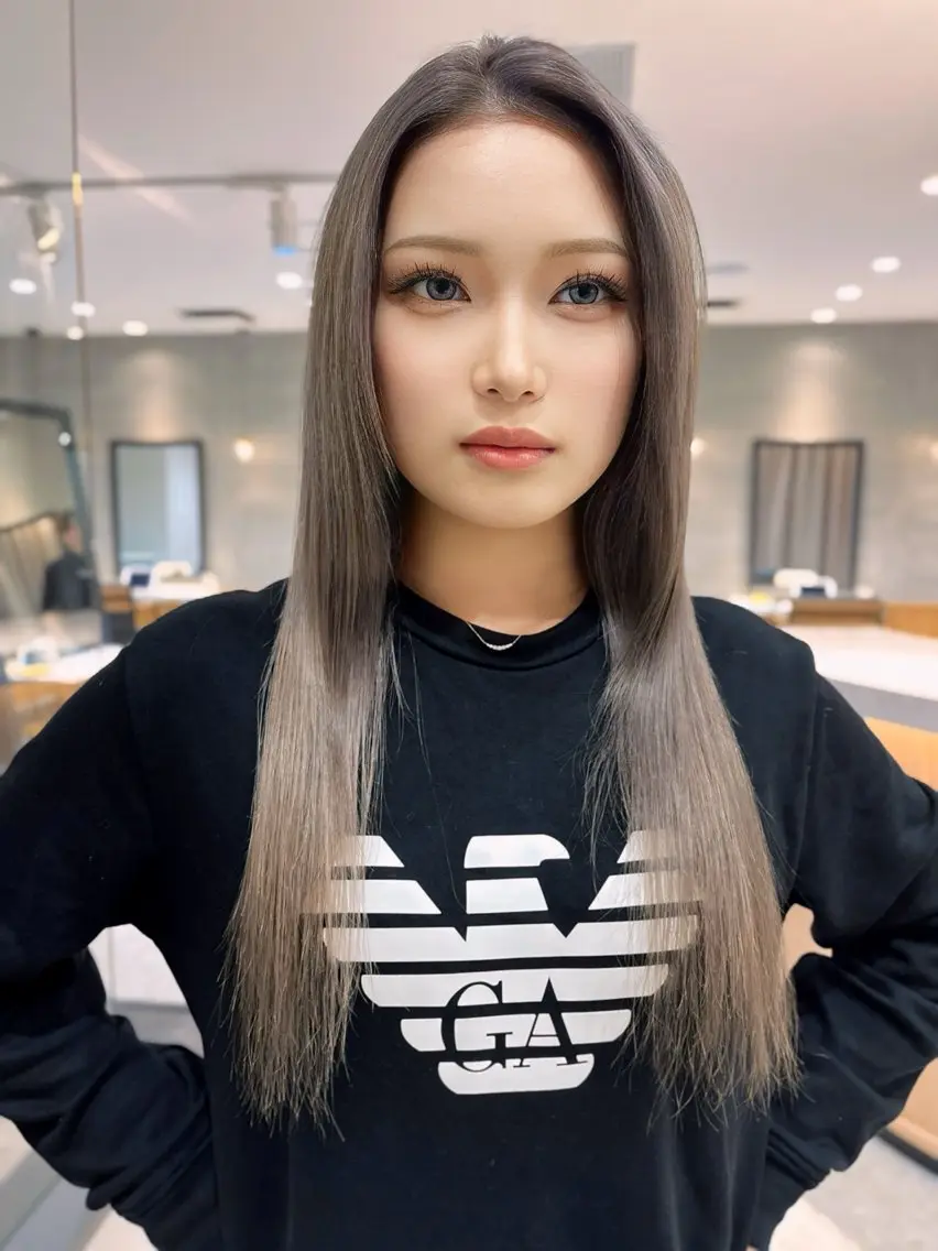 ロング トリートメント ヘアカラー トリートメント 谷川が作る熊本1🥇 レイヤーカットのヘアスタイル