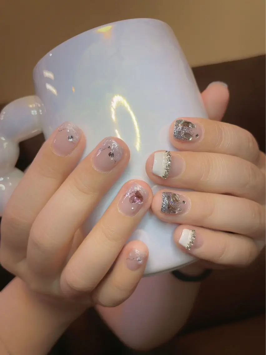 ネイル ハンドネイル 👍thumbs up nail👍のネイルデザイン