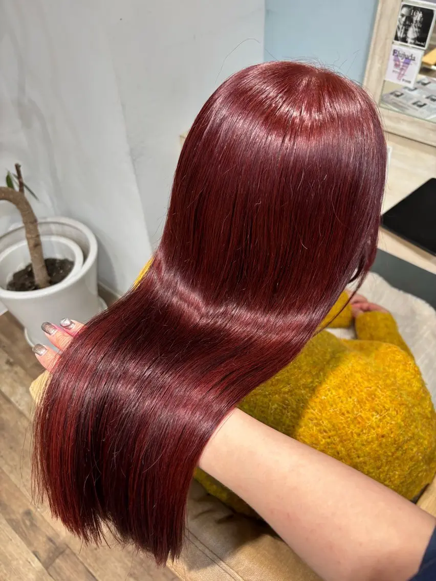ブリーチなしダブルカラー➕似合わせカット➕ホームケア付きトリートメントの写真