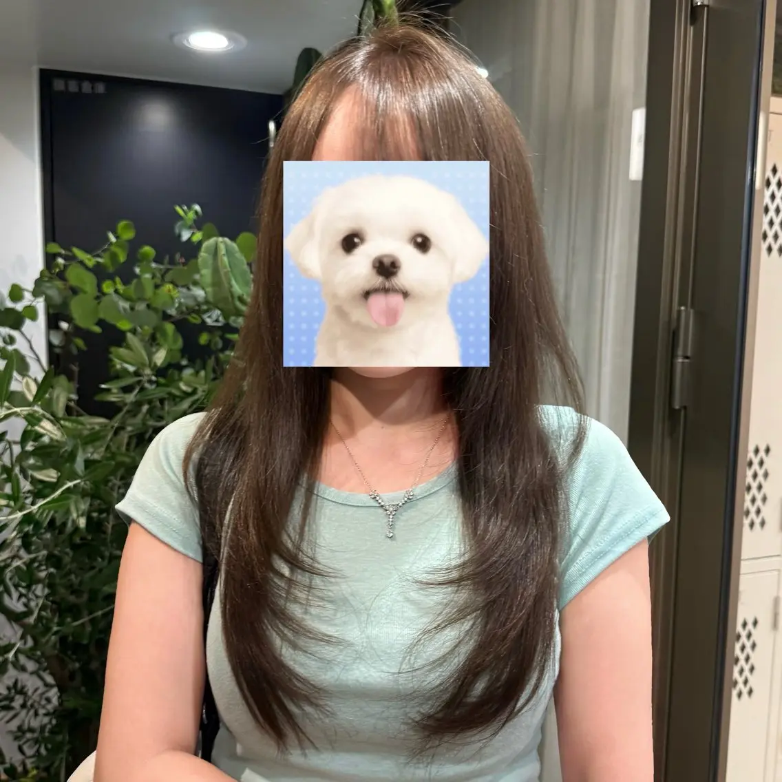 ロング カラー ヘアカラー トリートメント 韓国ヘア 🇰🇷 natsukiのヘアスタイル