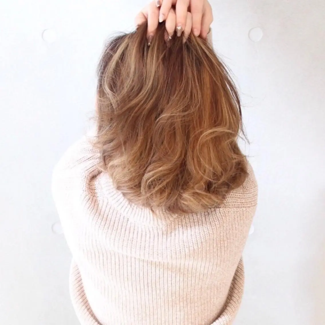 ミディアム ミディアムパーマ ヘアカラー トリートメント terra✨佐伯 晋吾のヘアスタイル