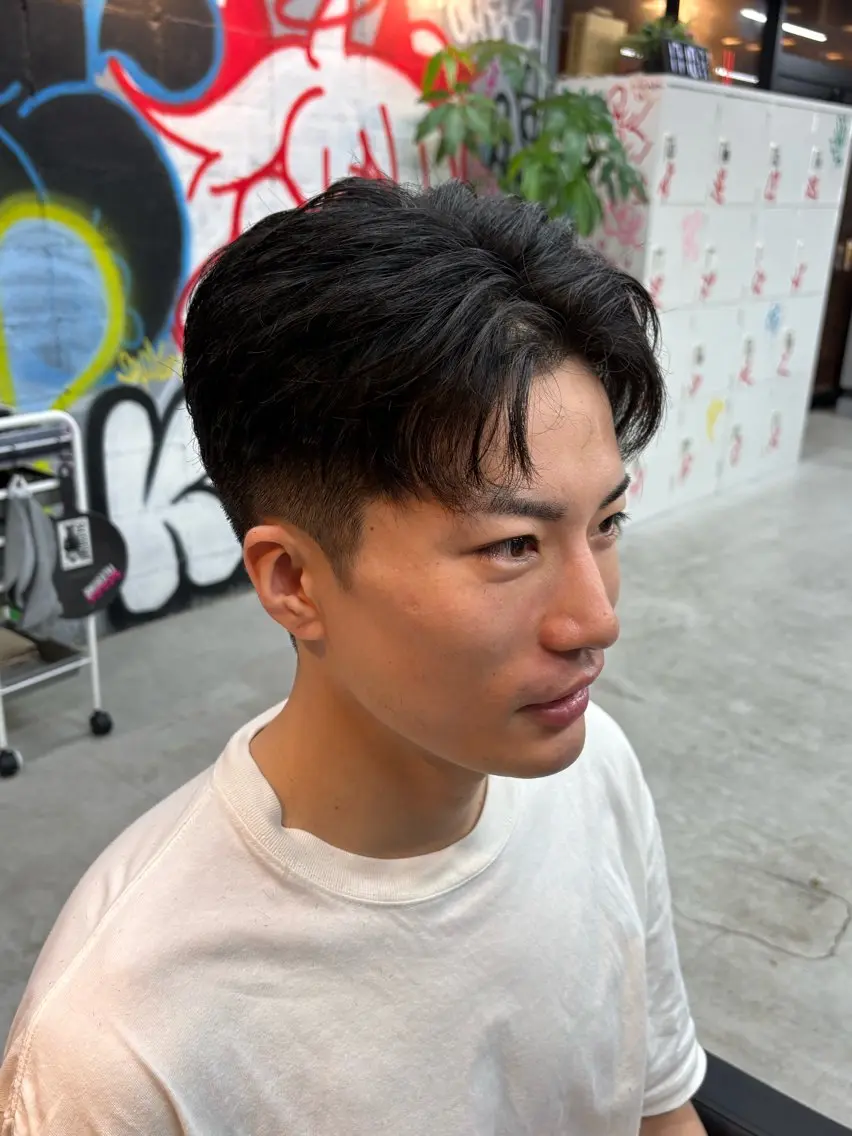 メンズ keany錦糸町 ハセベユウのヘアスタイル