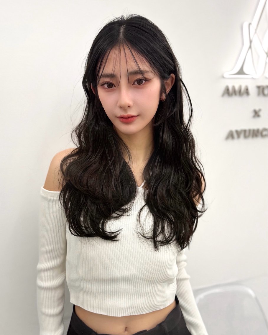 セミロング カット ヘアカラー トリートメント ヘッドスパ ヘアセット 前髪顔まわりカット 🌈中村海聖のヘアスタイル