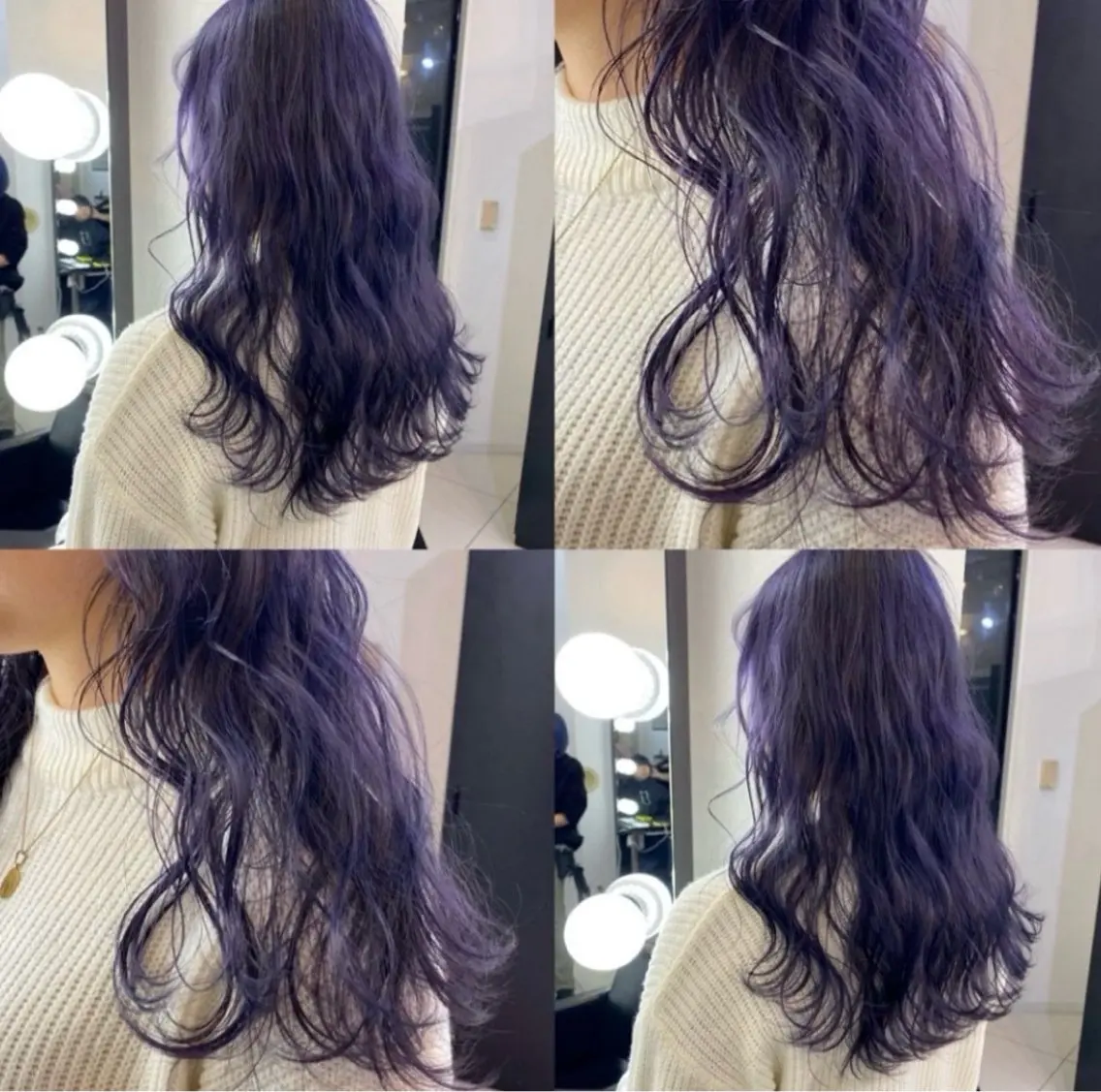 ロング カラー ヘアカラー ハイトーン/ きらり𝜗𝜚.†⋆のヘアスタイル