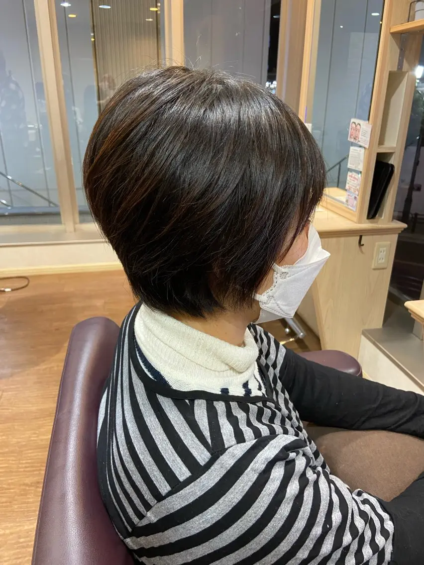 ショート コバヤシ ユウスケのヘアスタイル