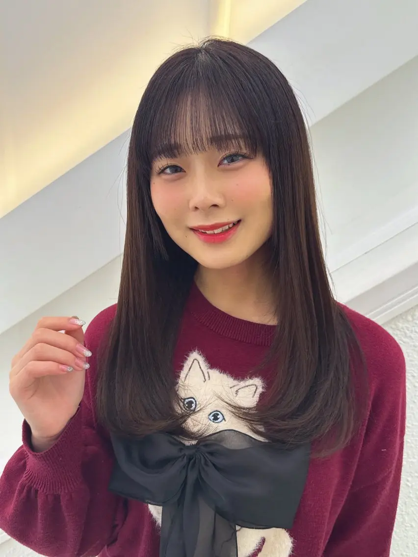 ミディアム カラー カット ヘアカラー トリートメント 💎透明感カラー特化 💎TAISEIのヘアスタイル