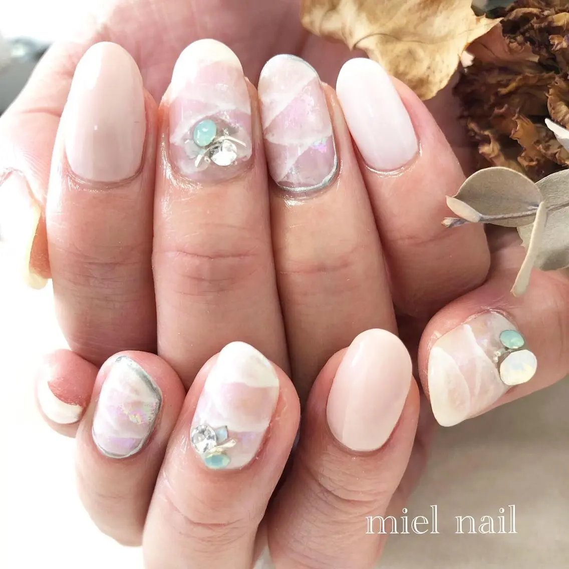 ネイル ハンドネイル miel nailのネイルデザイン