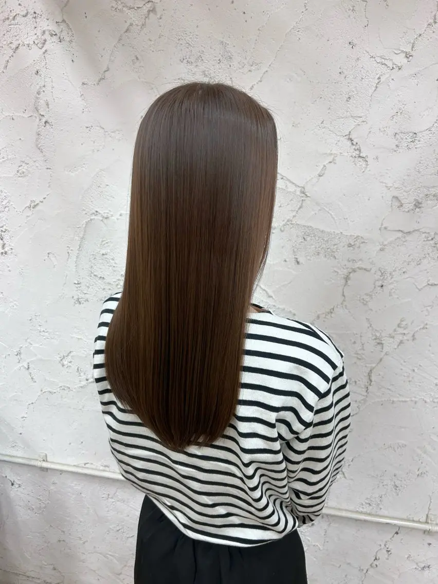 ロング カラー ヘアカラー トリートメント 艶カラー🫧/ 板倉かなみのヘアスタイル