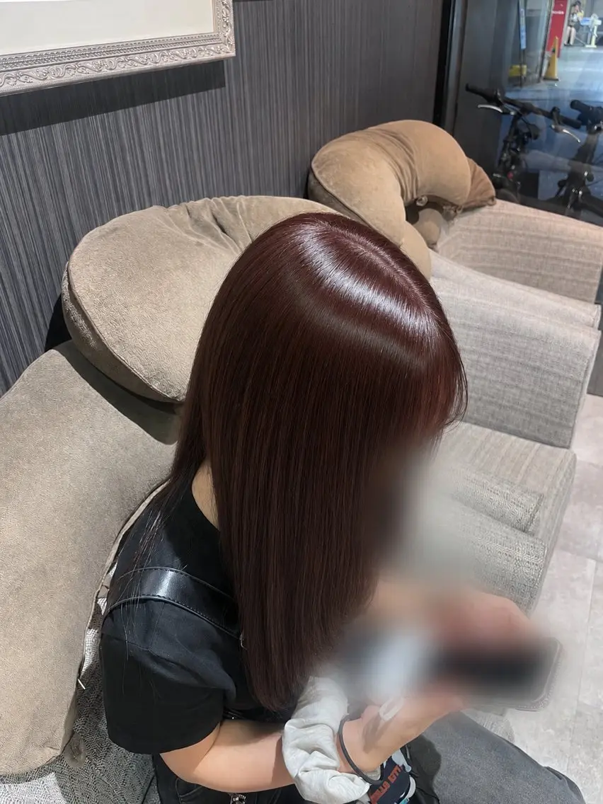 カラー 大林 美優のヘアスタイル