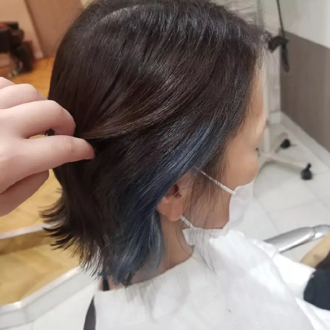 カラー ヘアカラー 暖色🍎透明感カラー 🩵小林かりんのヘアスタイル