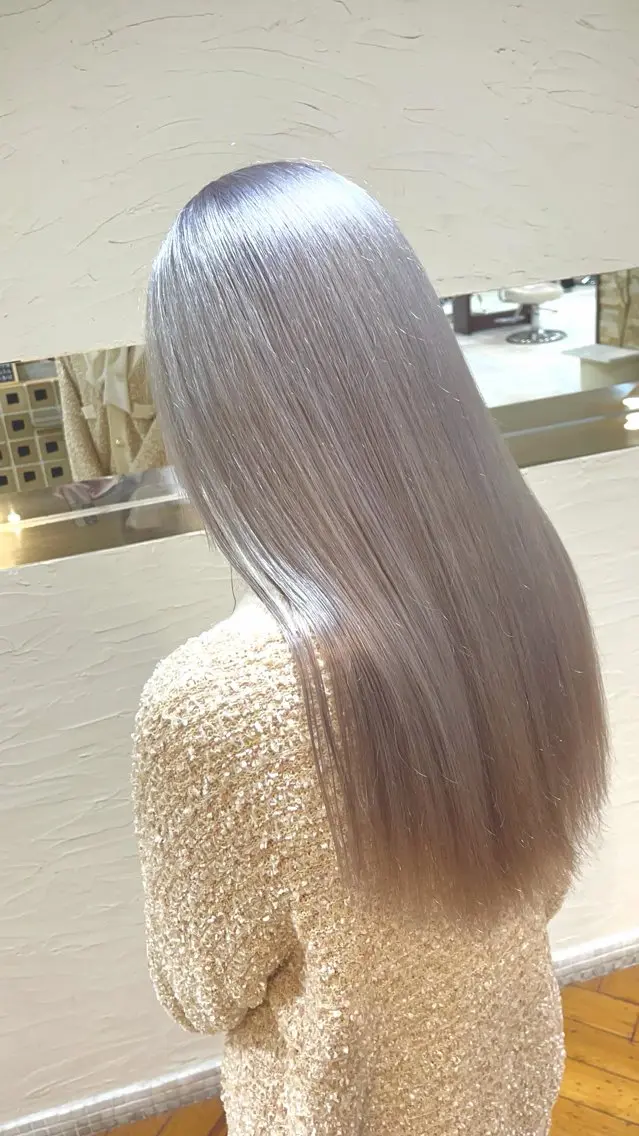 カラー ヘアカラー 龍 颯斗のヘアスタイル