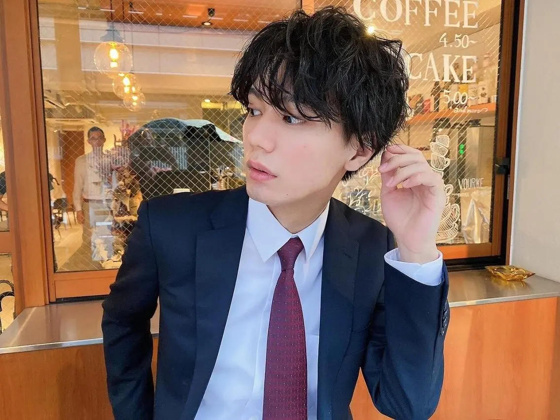 【メンズ人気No.1】骨格似合わせカット＋スパイラルパーマ¥11000→¥7980の写真