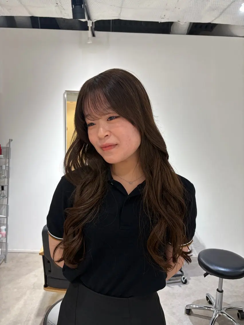 ロング カラー SAAYA/ カラーモデル募集中のヘアスタイル