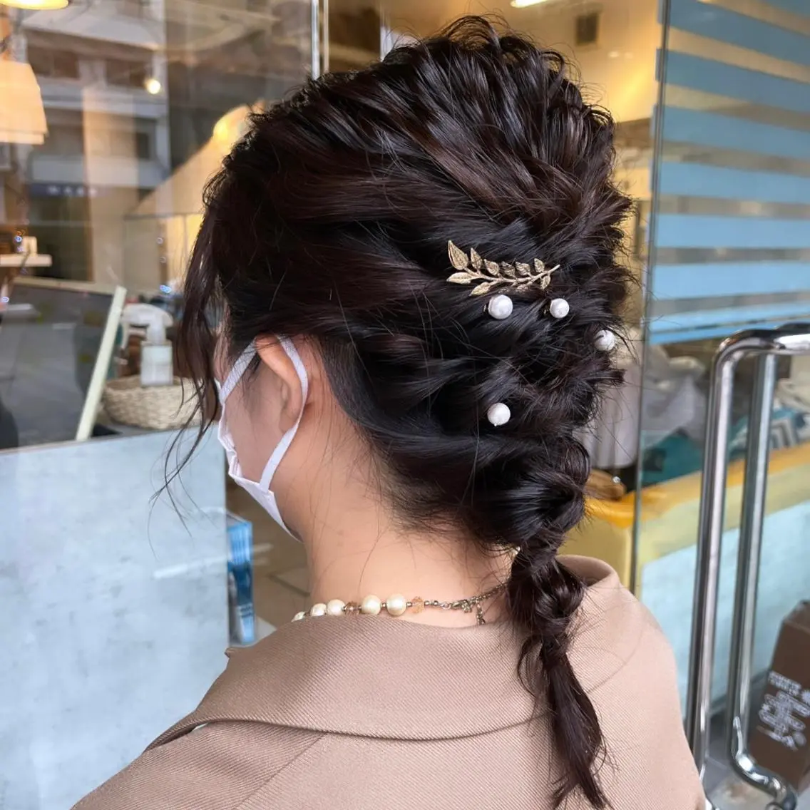 セミロング ヘアアレンジ IMARI /のヘアスタイル