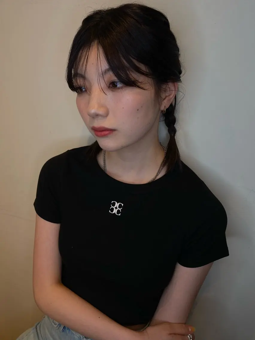 ヘアセット🍒💚の写真