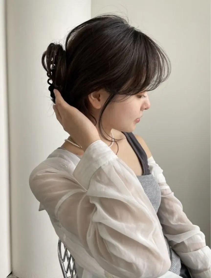 ロング カラー ブラウンカラー レイヤー/髪質改善/ 吉野　妃香のヘアスタイル