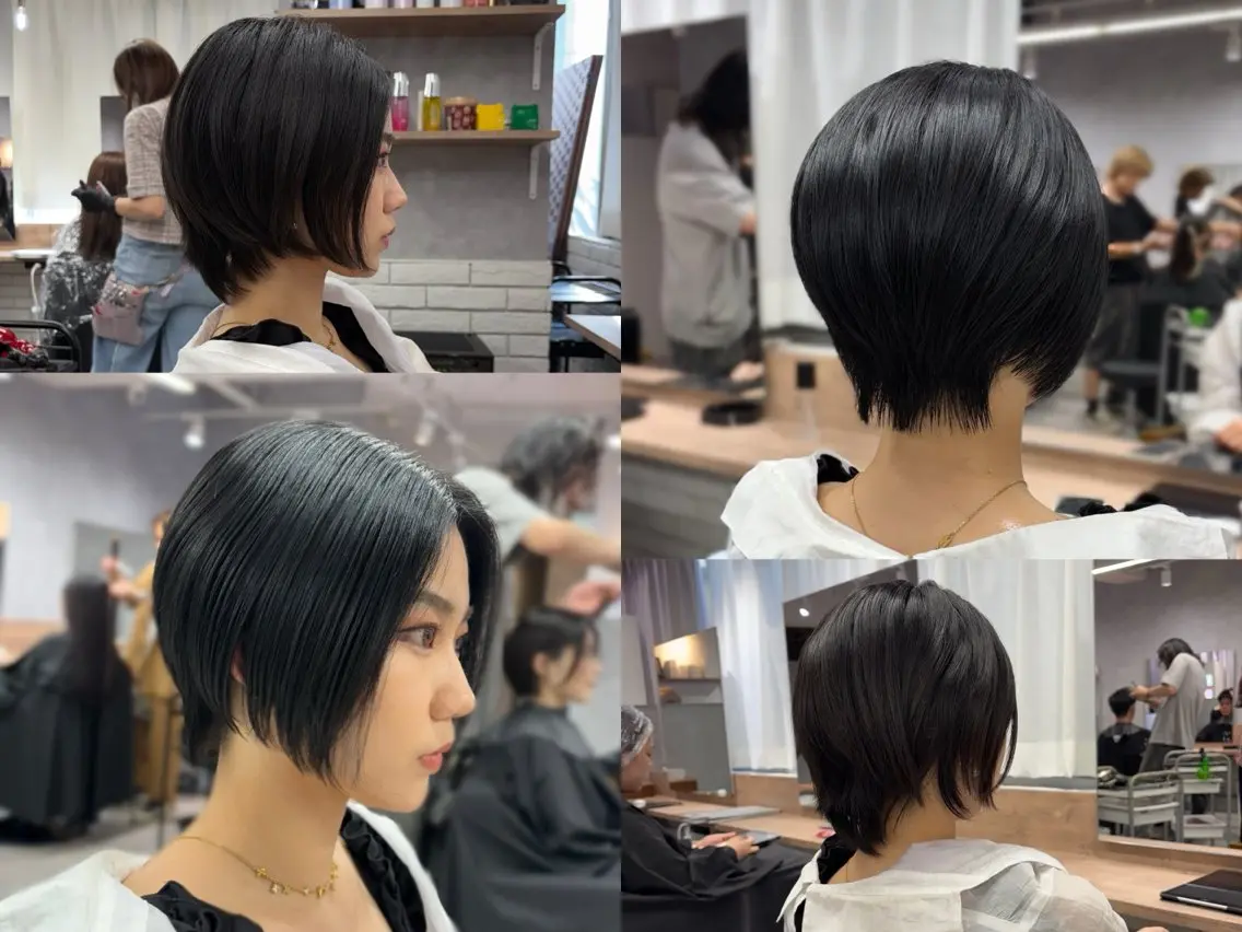 ショート ショートボブ 薄井零のヘアスタイル