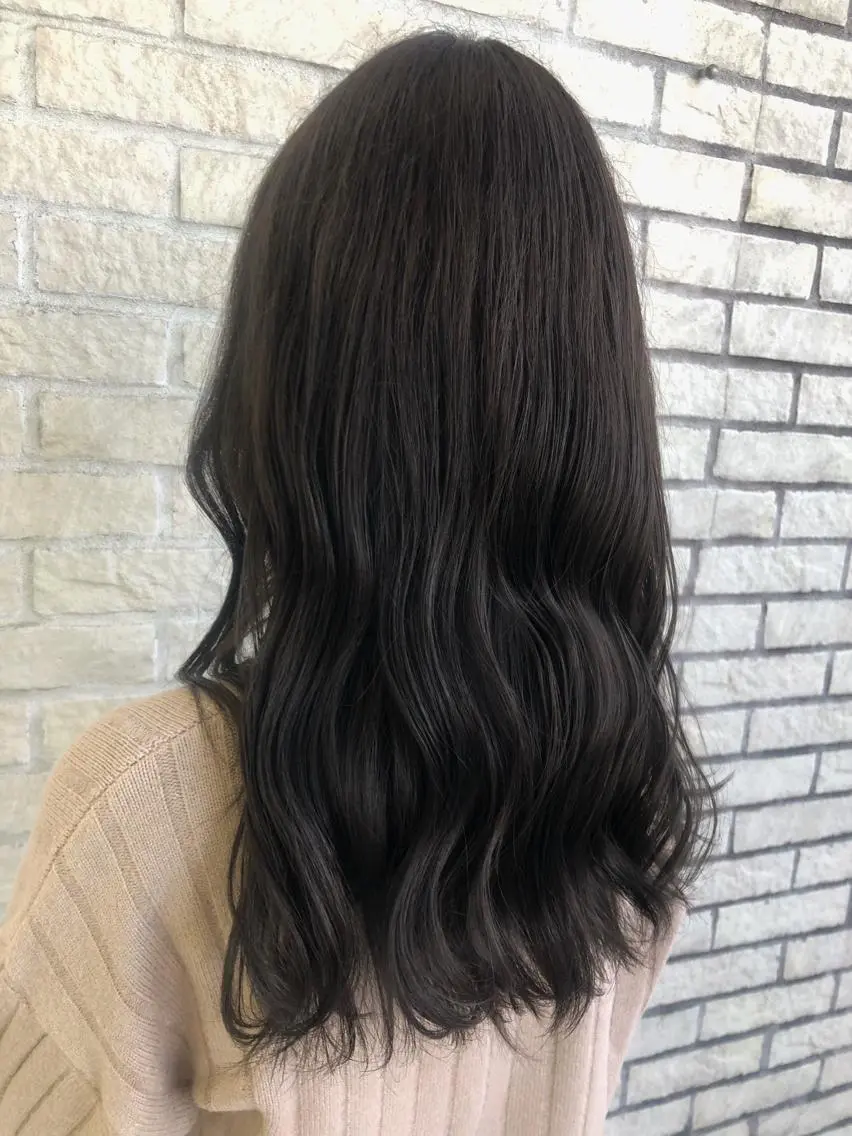 【透明感抜群!!!】💎アディクシーカラー&艶トリートメント🪞✨の写真
