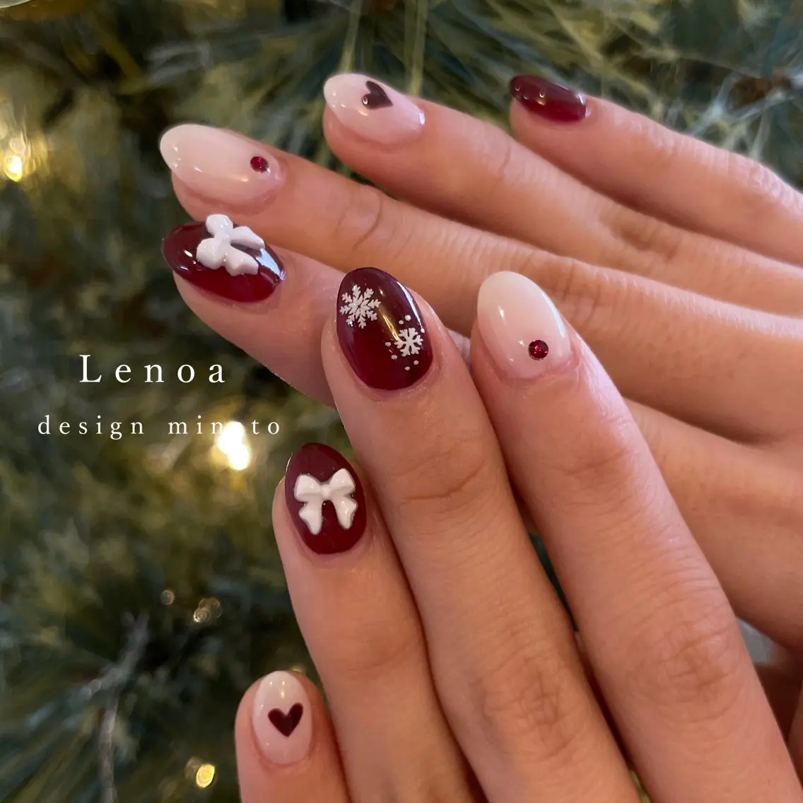 ネイル ハンドネイル Lenoa minatoのネイルデザイン