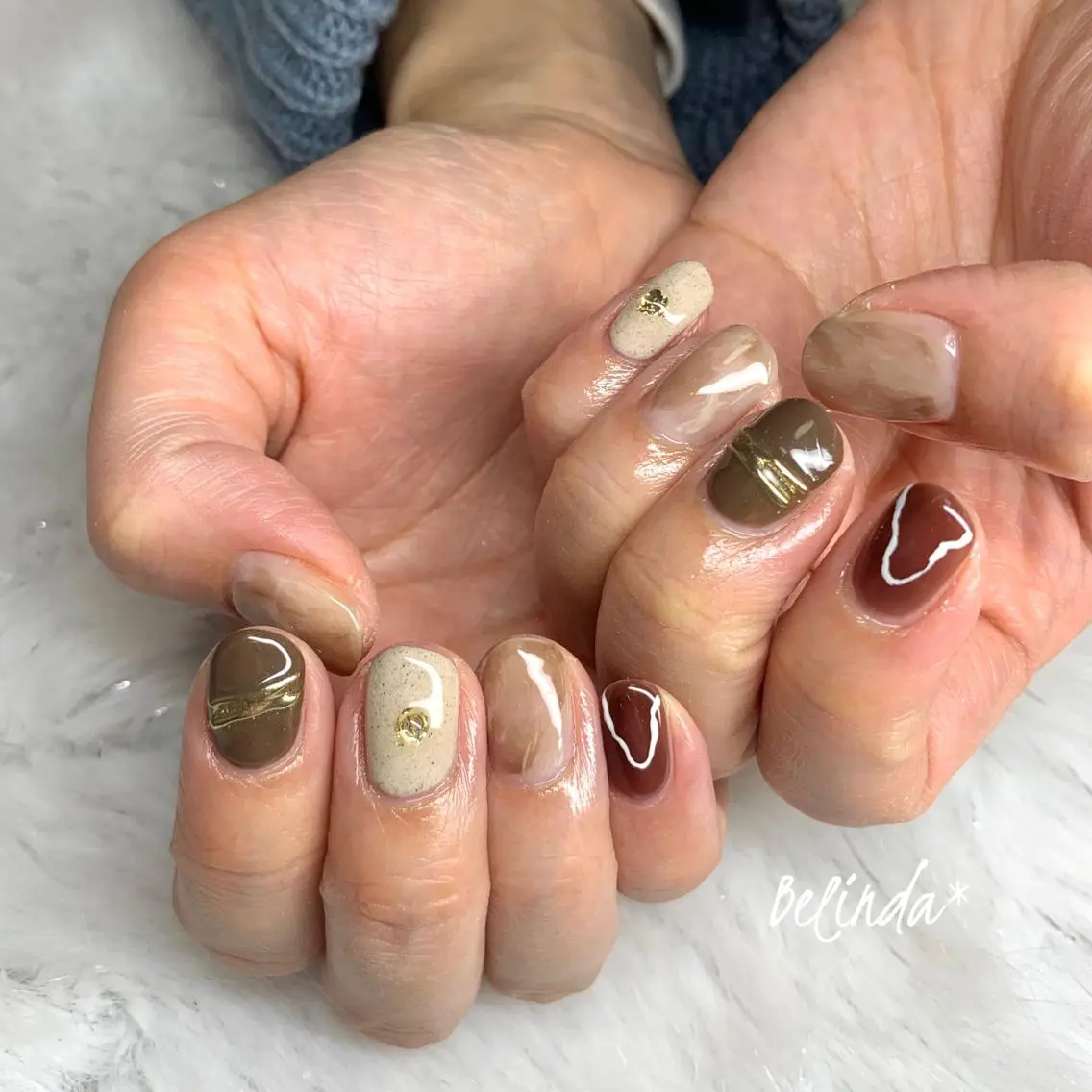 ネイル ハンドネイル Belinda Nailのネイルデザイン